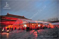 800 Seater Fabric Gala Dinner Outdoor Party Tents Clear Roof Marquee 25X50 M