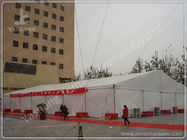 Outdoor Exhibition 20X30 Tent Rental Clear Span Marquee Fabric Covered Structures