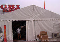 8M Width Waterproof Outdoor Event Tent Structure White PVC Fabric Cover