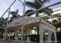 UV Resistant Acr Roof PVC Fabric Tent Structure Hard Pressed Aluminum Frame