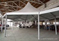 Custom Outdoor Tents For Events , Event Canopy Tent A Frame Combined With High Peak Shape