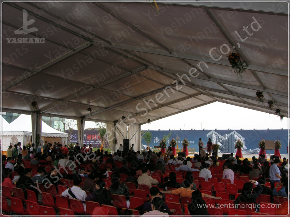 Unique Themed Big Event Tents Corporate Marquee Hire Canopy 850gsm PVC Fabric Cover